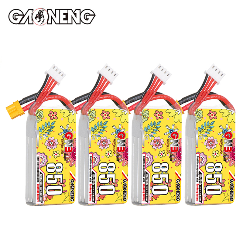 Upgraded GNB 4S 15.2V 850mAh L - đánh giá và giá Drone Battery Li-Ion