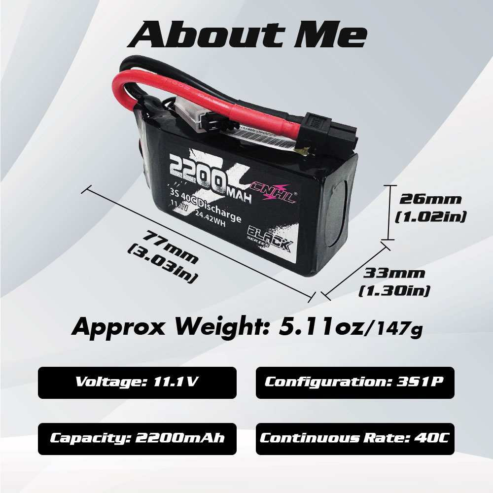 2pcs CNHL 3S Lipo Battery 40C  - đánh giá và giá Drone Battery 3S