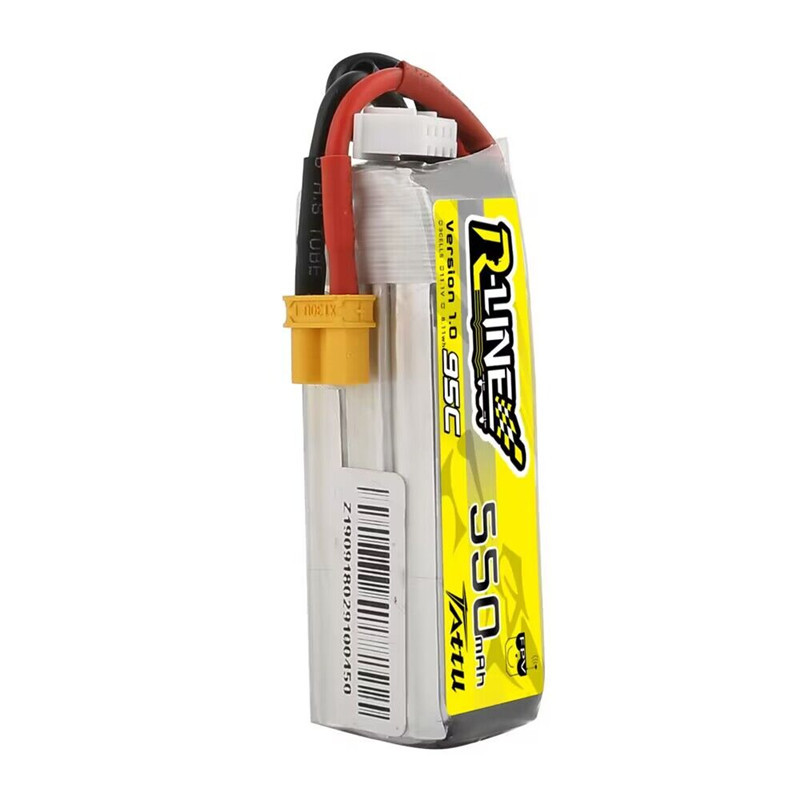 Upgrade TATTU R-LINE 1.0 550mA - đánh giá và giá Drone Battery Li-Ion