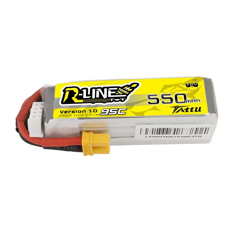 Upgrade TATTU R-LINE 1.0 550mA - đánh giá và giá Drone Battery Li-Ion